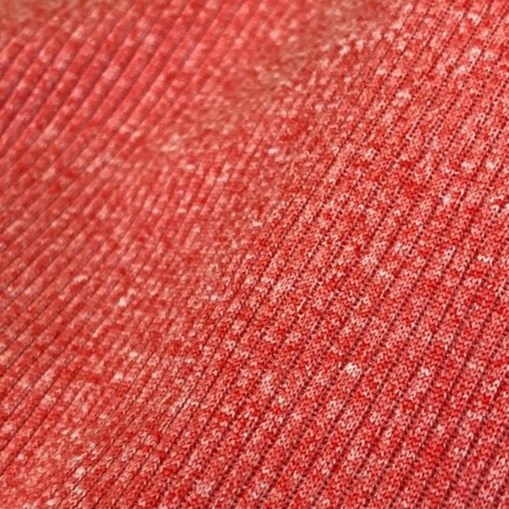 Reebok Racerback Ribbed Red Tank Top - Picture 5 of 7